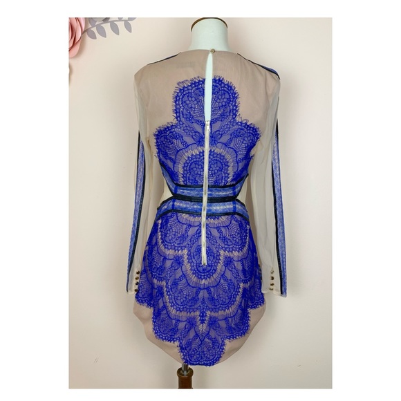 THREE FLOOR CHINA Blue Lace Dress - Picture 14 of 16